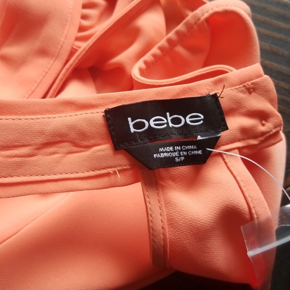 Bebe Collared Blouse Top - NWT - Size S - Small - Picture 5 of 6